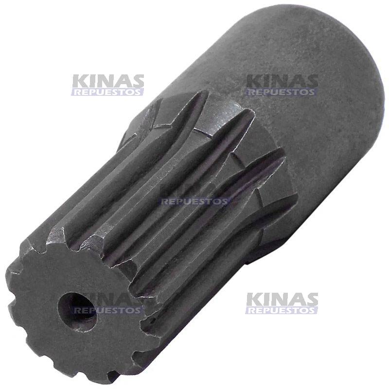 ACOPLE MACHO 12 ESTRIAS PONTERA 32MM EXTERNO / 27MM ESTRIA (SOLDABLE)