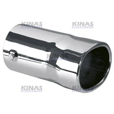 PUNTERA ESCAPE NIQUELADO CROMADO RECTO 4