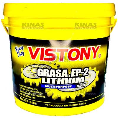GRASA LITHIUM MULTIPROPOSITO AMARILLO 3,5KG