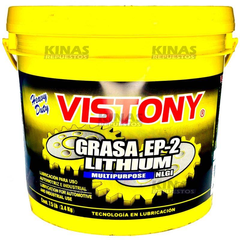 GRASA LITHIUM MULTIPROPOSITO AMARILLO 3,5KG