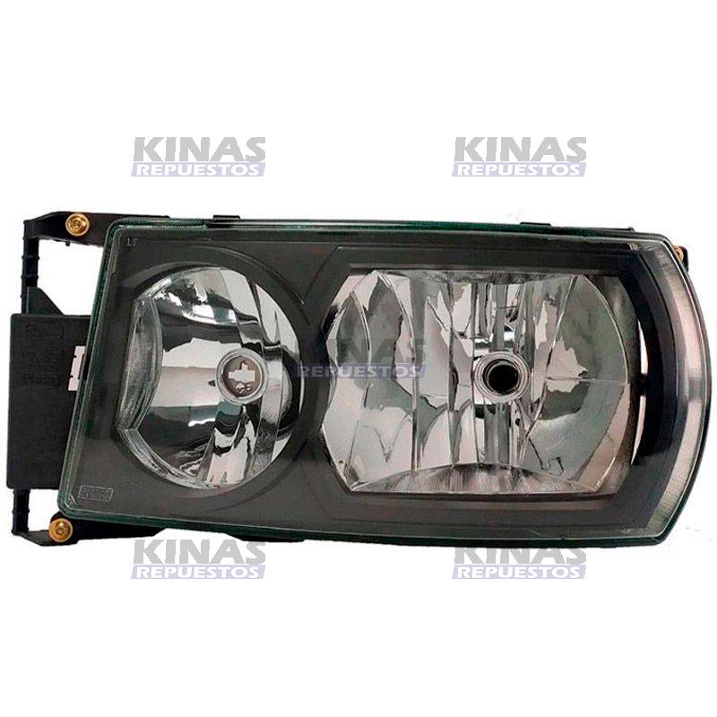 FARO LUZ DELANTERO SCANIA S5 IZQ FOCO H1/H7 MASCARA NEGRA