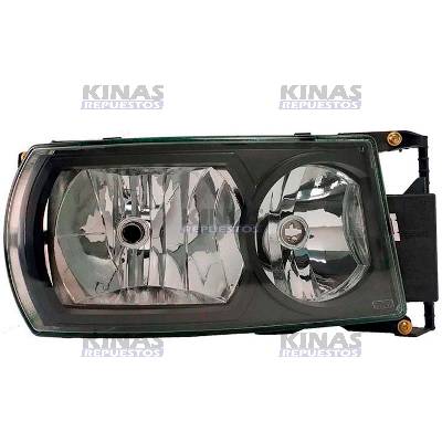 FARO LUZ DELANTERO SCANIA S5 DER FOCO H1/H7 MASCARA NEGRA