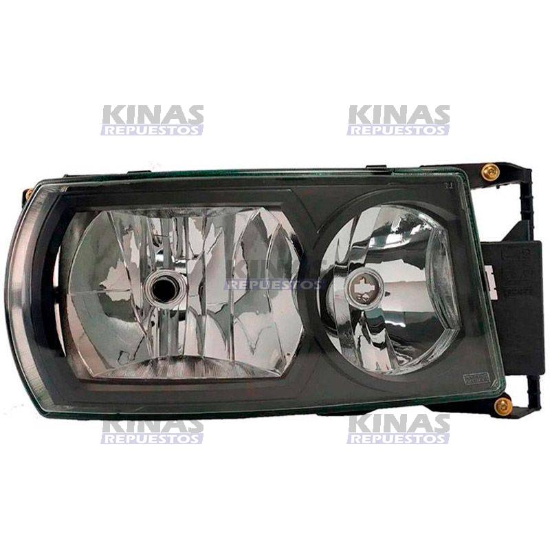 FARO LUZ DELANTERO SCANIA S5 DER FOCO H1/H7 MASCARA NEGRA