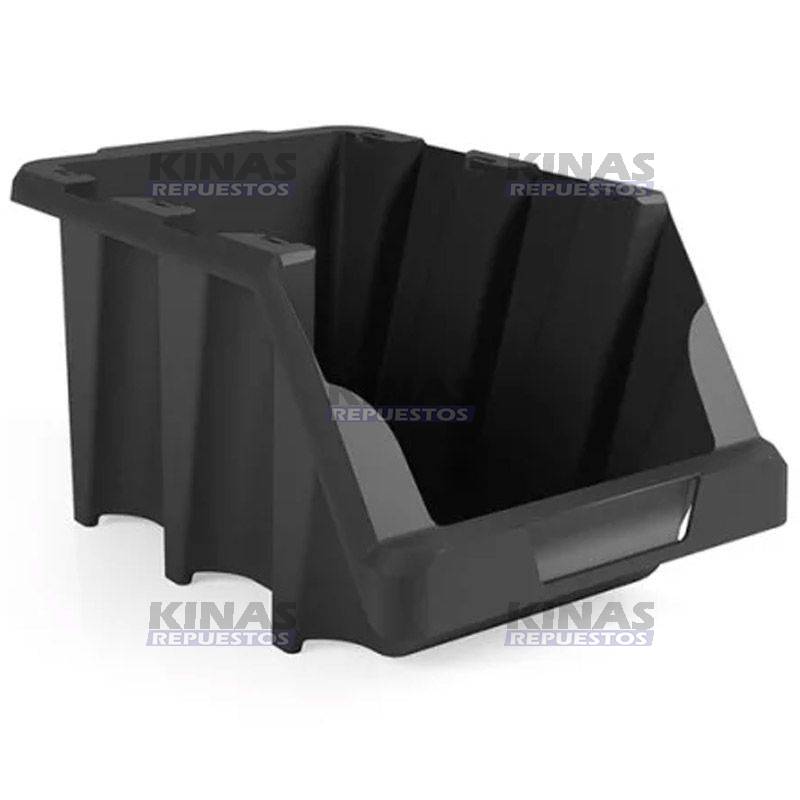CAJA PLASTICA COLOR NEGRO Nº 5 MEDIO