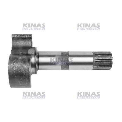 EJE ZETA SCANIA S4/S5/S6 10 ESTRIAS 200MM IZQ