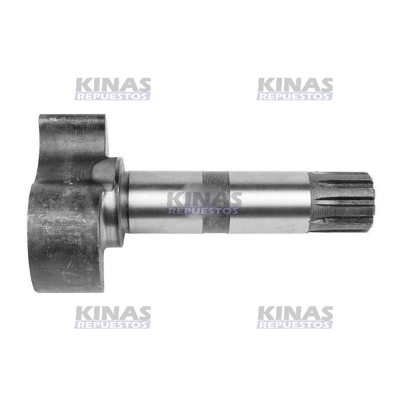 EJE ZETA SCANIA S4/S5/S6 10 ESTRIAS 200MM IZQ
