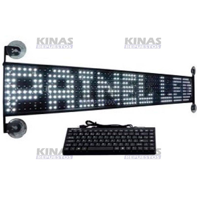 PAINEL ITENERARIO LED 8 LINEA 810X125MM BIVOLT