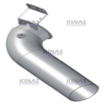 TUBO SALIDA DESCAPE SCANIA S5 5P CATALIZADOR CORTO EURO 5