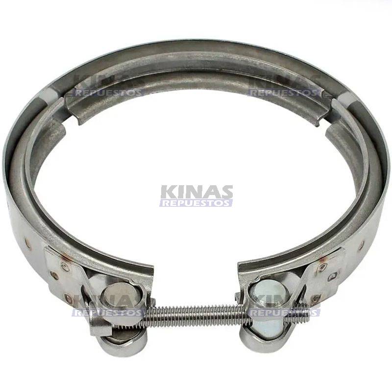 ABRAZADERA TUBO ESCAPE 5P SCANIA S5 EURO 5 (INOX)