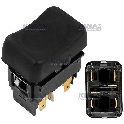 INTERRUPTOR/BOTON LLAVE FARO AUXILIAR/TECHO SCANIA 112/113/P94/114/124/S4