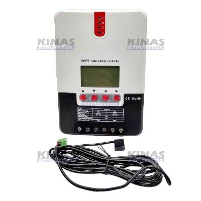 CONTROLADOR PAINEL SOLAR MPPT 20A 12V/24V RS232