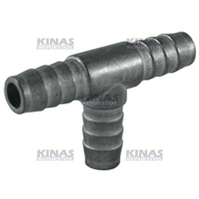 CONEXION UNION TEE SIMPLES MANGUERA 5/16X5/16X5/16 8MM