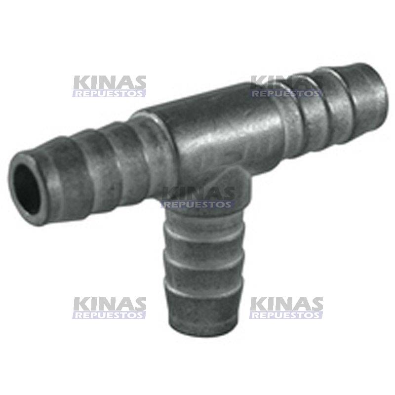 CONEXION UNION TEE SIMPLES MANGUERA 5/16X5/16X5/16 8MM