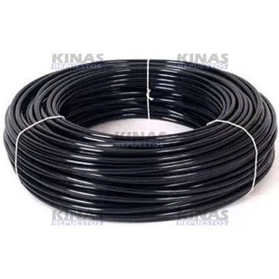 TUBO NYLON 8,00 X 6,00MM NEGRO