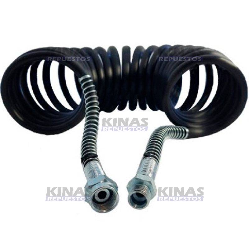 MANGUERA ASPIRAL 5,5MTS SCANIA S5 M16XM18 (MACHO/HEMBRA) NEGRO