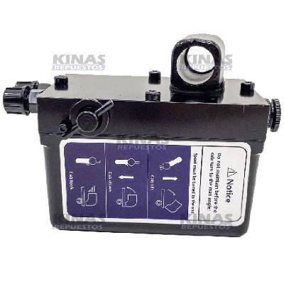 GATO HIDRAULICO ALZA CABINA SCANIA 112/113 2 SALIDAS M12XM12 480ML