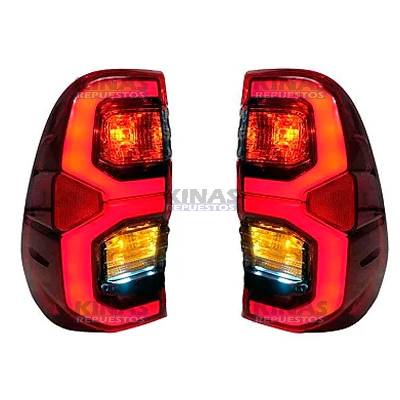 FARO/LINTERNA  TRASERO HILUX LED 2014/2015 (PAR)