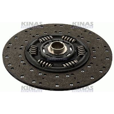 DISCO EMBRAGUE 430MM 24EST 50MM SC 124/R C/EMB REFORZADO 25CM CENTRO