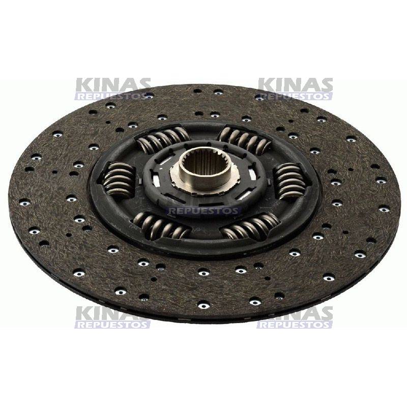 DISCO EMBRAGUE 430MM 24EST 50MM SC 124/R C/EMB REFORZADO 25CM CENTRO