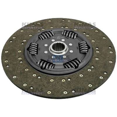 DISCO EMBRAGUE 430MM 24EST 50MM SCANIA 113/124 C/EMB 25CM CENTRO
