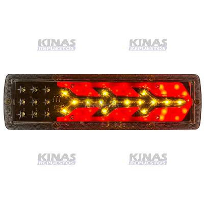 FARO TRASERO UNIVERSAL LED MB/DIVERSOS 12/24V 30CM (PAR)