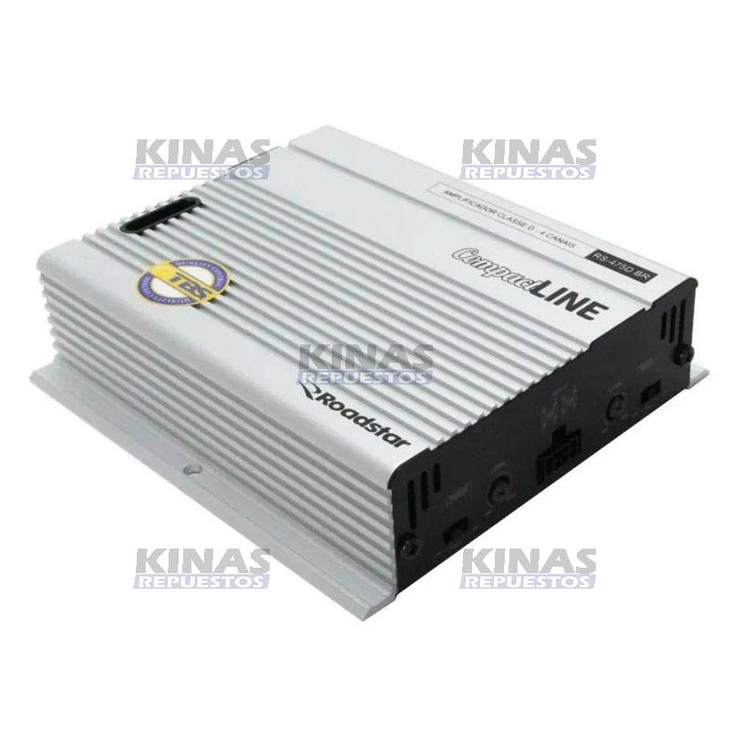 MODULO/AMPLIFICADOR SONIDO 4 CANALES 1000W 12V