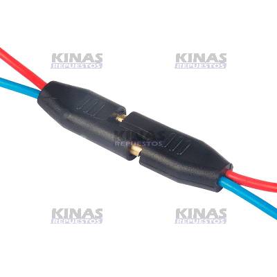 CONECTOR MACHO/HEMBRA CLIMATIZADOR 2 X 2,5