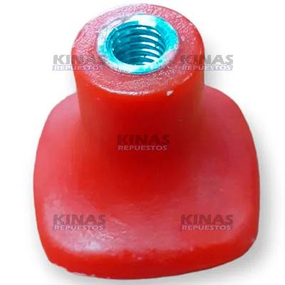 BOTON CABLE AFOGADOR/PARADA EMERGENCIA VALMET 985 (ROJO)