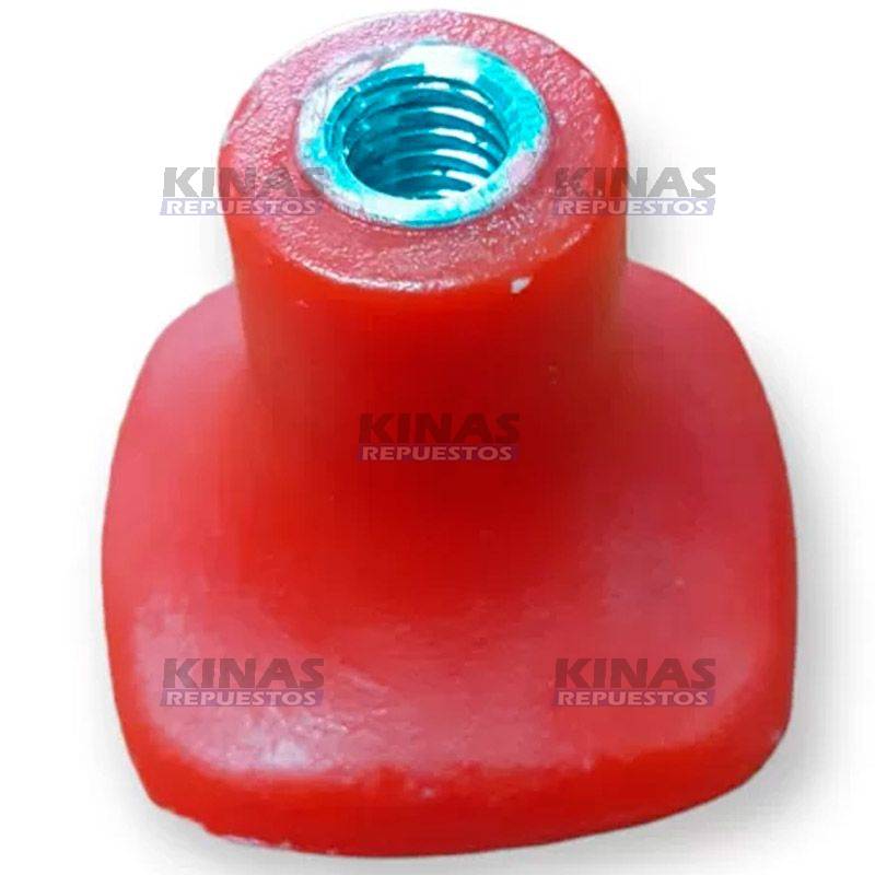 BOTON CABLE AFOGADOR/PARADA EMERGENCIA VALMET 985 (ROJO)