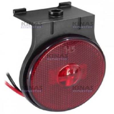 FARO SENALERA CARRETA NUEVA RANDON ROJO LED 12V/24V BIVOLTS