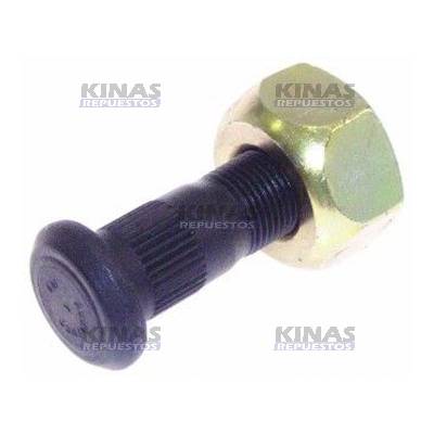PRISIONERO DELANTERO ROSCA IZQ F-600/7000 3/4X63MM