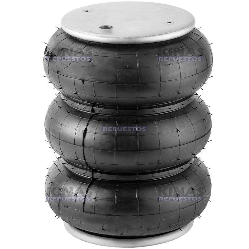 PULMON SUSPENCION CARRETA GUERRA 3 CUERPOS C/BASE