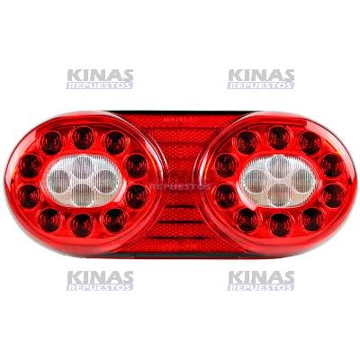 FARO SENALERO TRASERO CARRETA RANDON 2015/2020 DER/IZQ LED BIVOLT