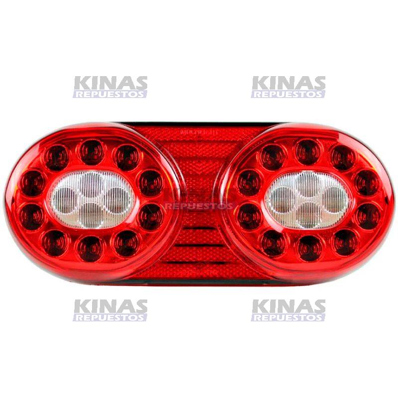 FARO SENALERO TRASERO CARRETA RANDON 2015/2020 DER/IZQ LED BIVOLT