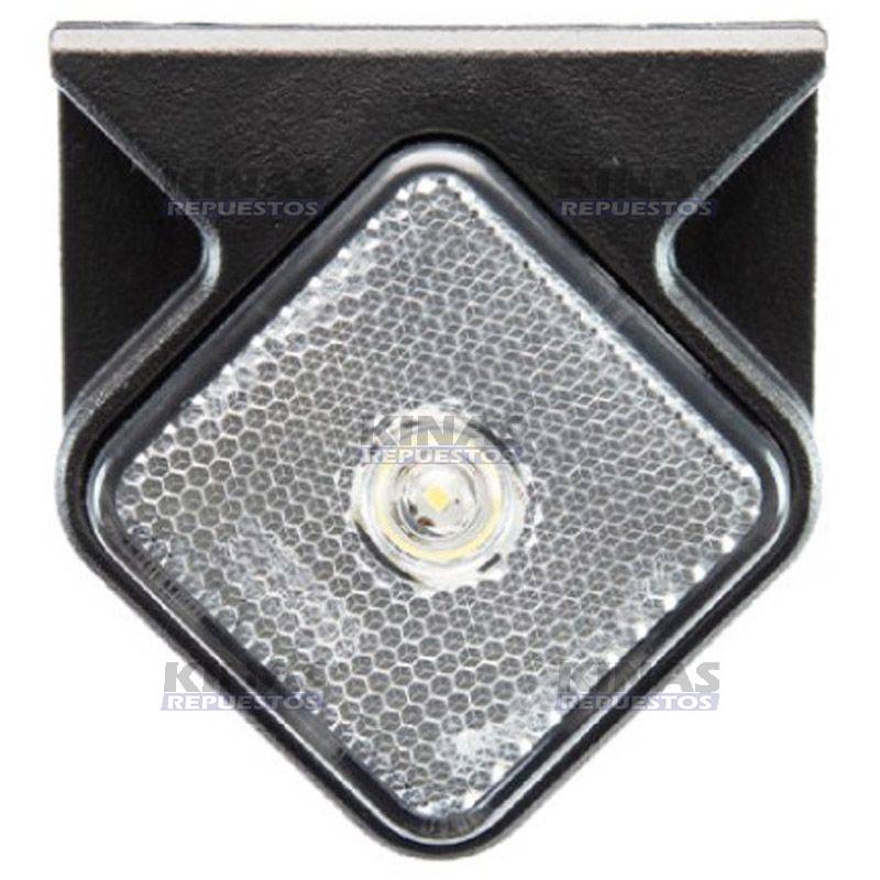 SENALERA LED LATERAL CARRETA 24V 62MM - CRISTAL (ENCHUFE)