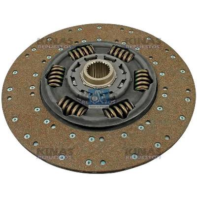DISCO EMBRAGUE 430MM 24EST 50MM SCANIA 113/124 C/EMB 25CM CENTRO