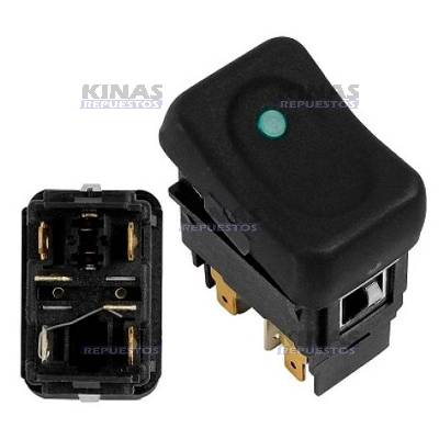 BOTON/LLAVE INTERRUPTOR  FARO AUXILIAR UNIVERSAL SCANIA 113/94/114/124/S4