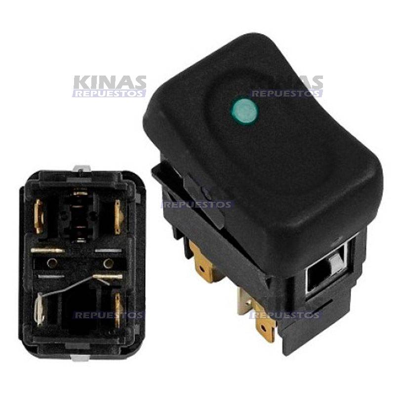 BOTON/LLAVE INTERRUPTOR  FARO AUXILIAR UNIVERSAL SCANIA 113/94/114/124/S4