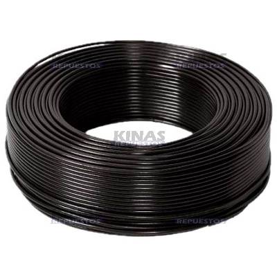 CABLE MULTIFILAR NEGRO 2MM
