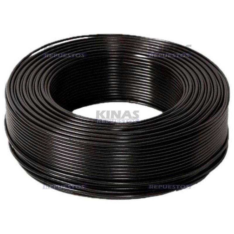 CABLE MULTIFILAR NEGRO 2MM