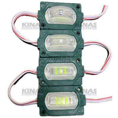 LED MODULO LUPA CHICO CAJA COMIDA 24V VERDE