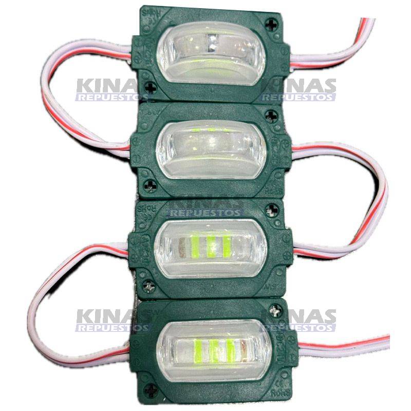 LED MODULO LUPA CHICO CAJA COMIDA 24V VERDE