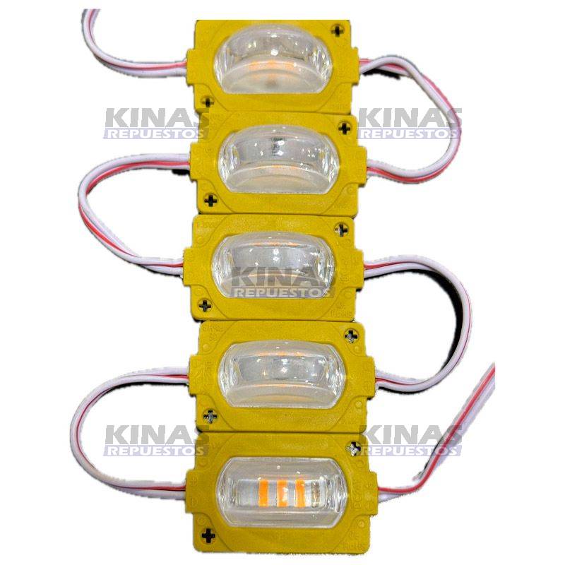 LED MODULO LUPA CHICO CAJA COMIDA 24V AMARILLO