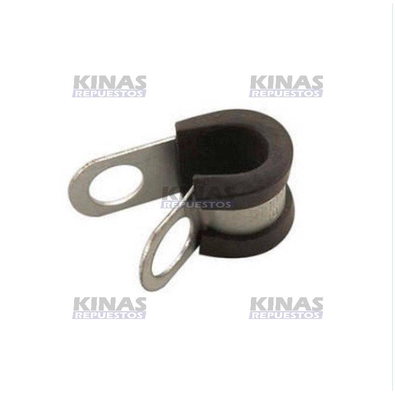 ABRAZADERA CANO REVESTIDA C/GOMA 6MM SCANIA VARIOS