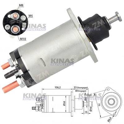 AUTOMATICO ARRANQUE MOTOR MBB ACCELO 915 24V