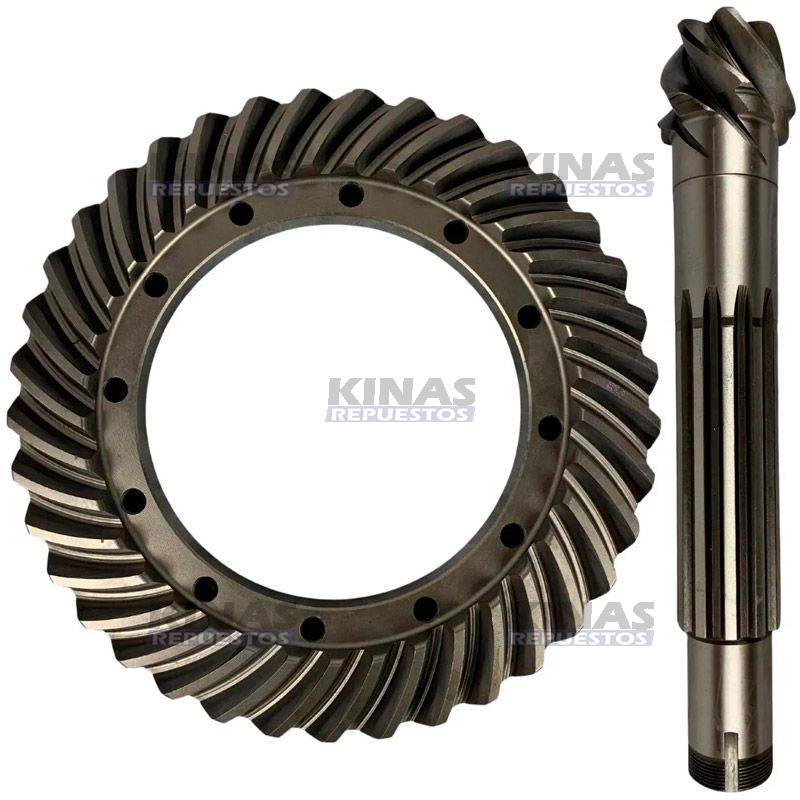 CORONA Y PINON DIFERENCIAL 6X37 VALMET 65/80/85/86