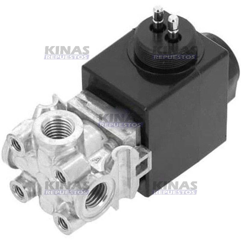 VALVULA SOLENOIDE SUSPENENCION/TRANSFERENCIA ALTA/BAJA SCANIA 112/113 24V