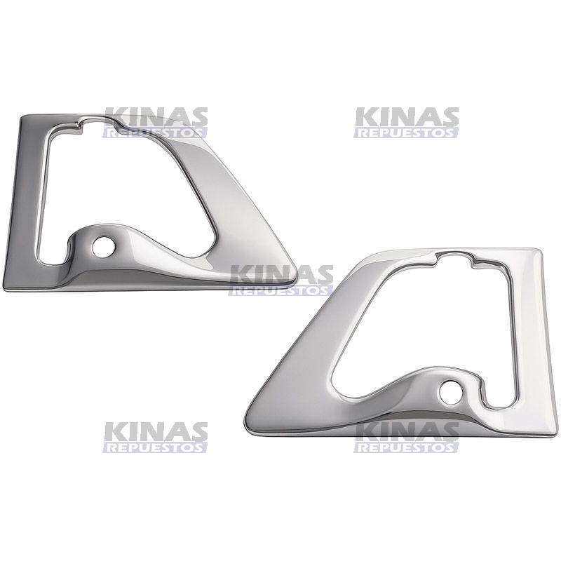 APLIQUE/TAPA CROMADA MANIJA PUERTA EXT SCANIA P94/114/124/S4 (PAR)