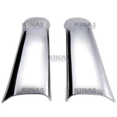 APLIQUE/TAPA CROMADA MANIJA PUERTA INT SCANIA P94/114/124/S4 (PAR)