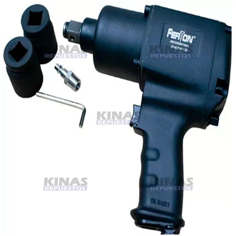 PISTOLA IMPACTO NEUMATICA 3/4 1200NM (TUBOS 32 Y 33)